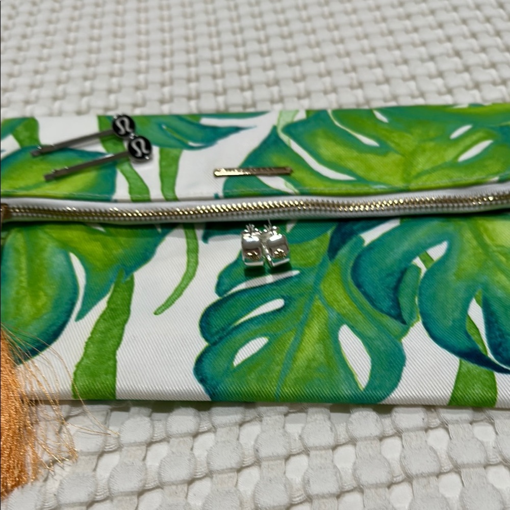 Toiletry bag, earrings bobby pins
